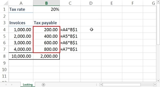 earn-Excel-Ensure-cells-design-is-correct
