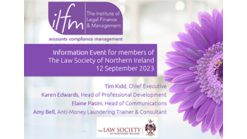 ILFM and Law Society of Northern Ireland in partnership 